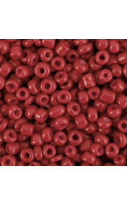 Seed beads 8/0 (3mm) Cabernet red